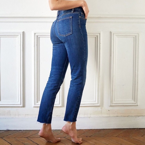 Sezane Denim - Sezane 1967 Brut Sexy High Waist Skinny Jeans
